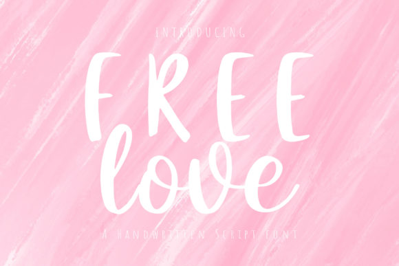 Free Love Font β Handwritten Charm for Every Design