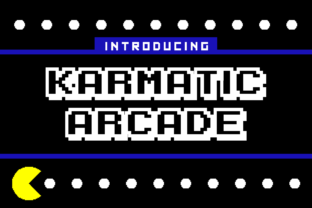 Karmatic Arcade: Your Go-To Retro Gaming Font